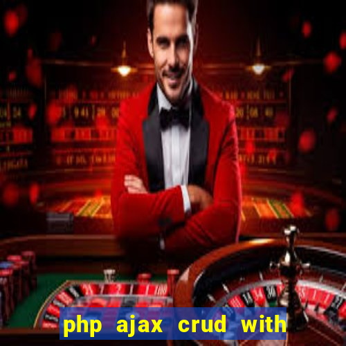 php ajax crud with datatables and bootstrap modals